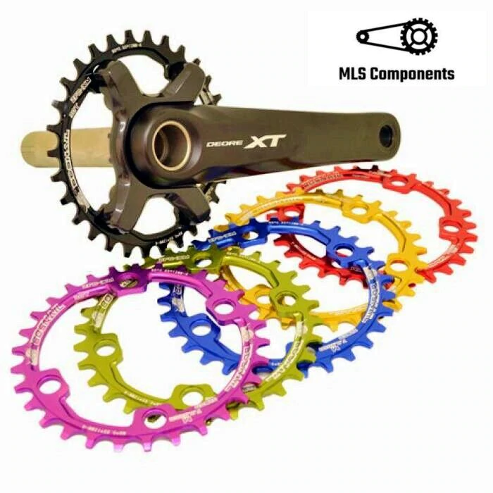 SNAI ROUND Chain Ring 104mm BCD Chainring Bike Narrow Wide Tooth for shimano 